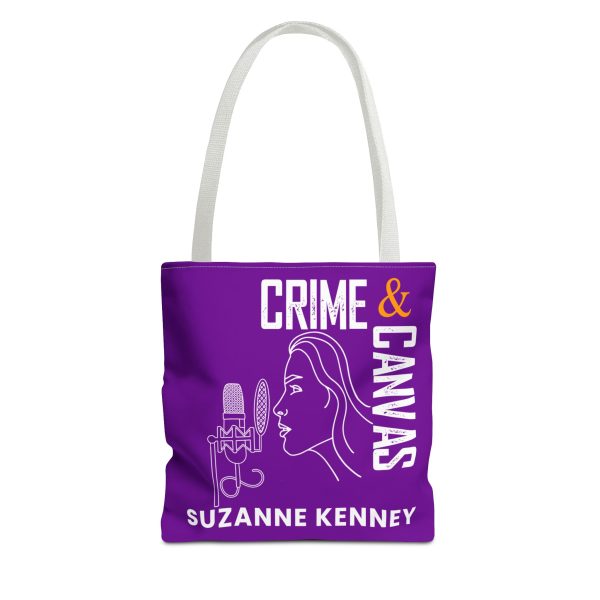 Crime & Canvas Podcast Tote Bag