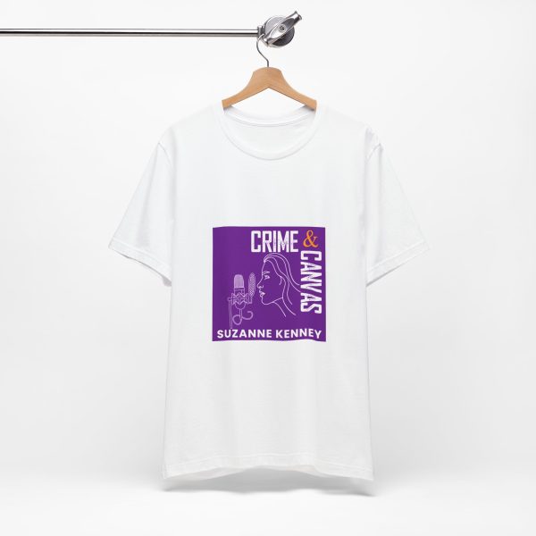 Crime & Canvas Podcast Unisex Jersey Short Sleeve Tee T-Shirt
