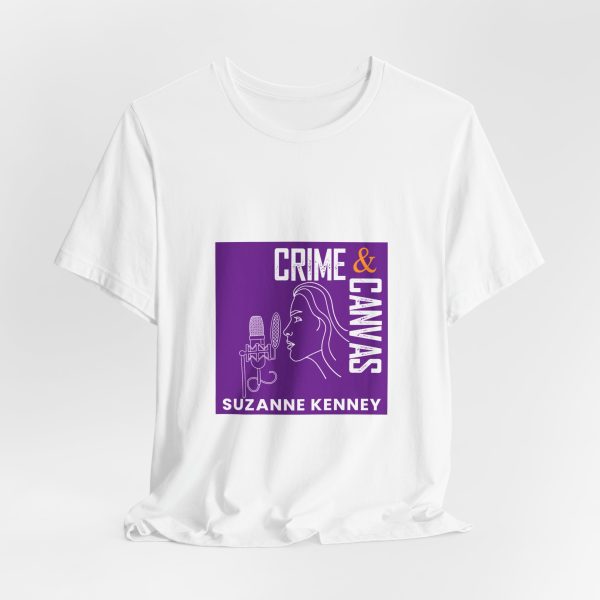 Crime & Canvas Podcast Unisex Jersey Short Sleeve Tee T-Shirt