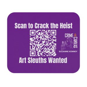 Crime & Canvas Podcast Mouse Pad