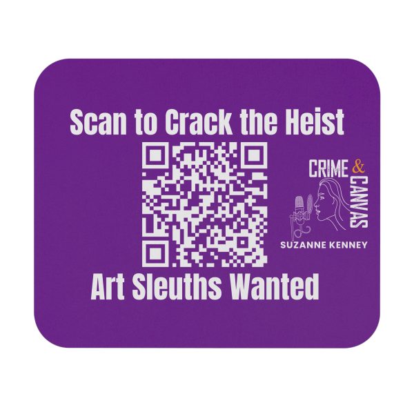 Crime & Canvas Podcast Mouse Pad