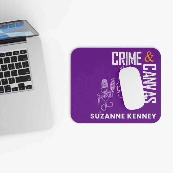 Crime & Canvas Podcast Mouse Pad (Rectangle) - Image 4