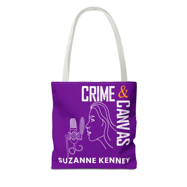 Crime & Canvas Podcast Tote Bag