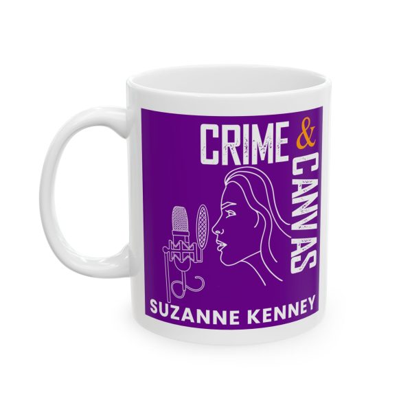 Crime & Canvas Podcast Coffee Mug