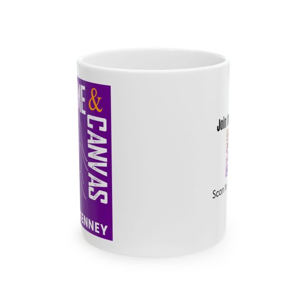 Crime & Canvas Podcast Coffee Mug