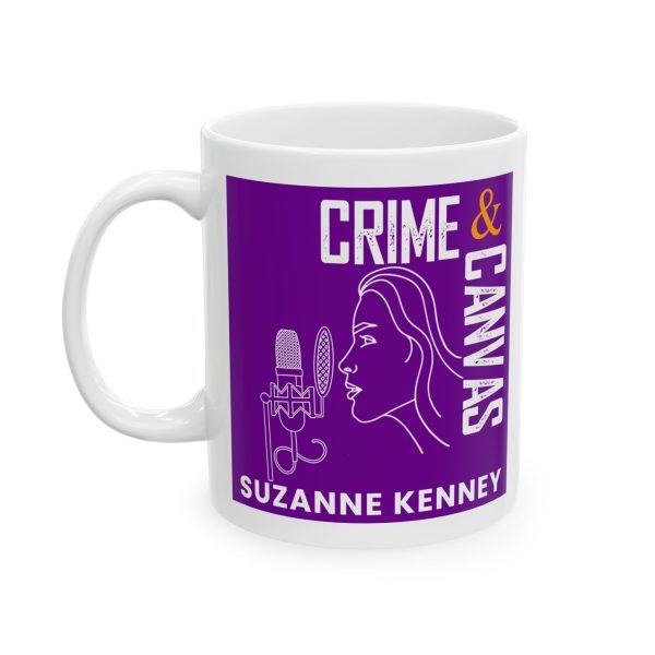 Crime & Canvas Podcast Coffee Mug