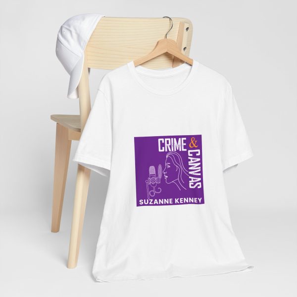 Crime & Canvas Podcast Unisex Jersey Short Sleeve Tee T-Shirt