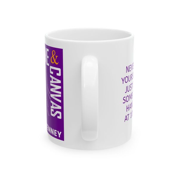 Crime & Canvas Podcast Coffee Mug