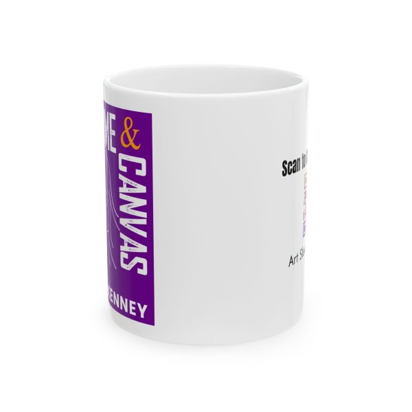 Crime & Canvas Podcast Coffee Mug