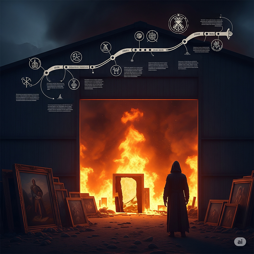 Crime & Canvas Podcast - Episode 6: The 1991 Fire Tantrum & The Timeline